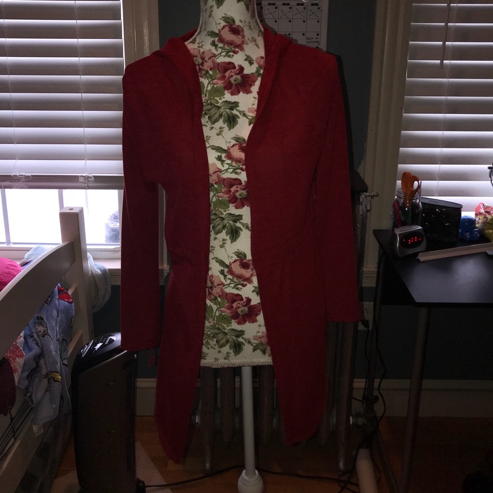 Red lightweight sweater